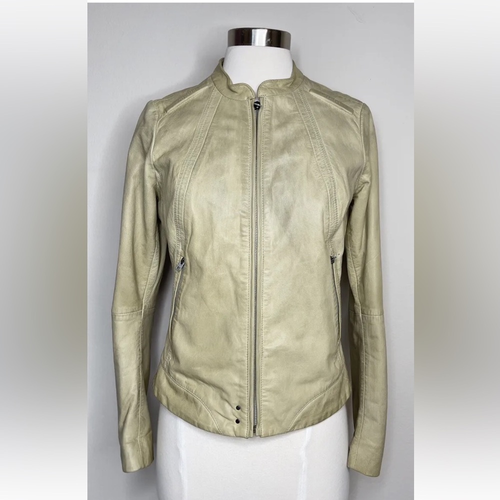 G Star Raw Women’s Leather Jacket. Size: XS